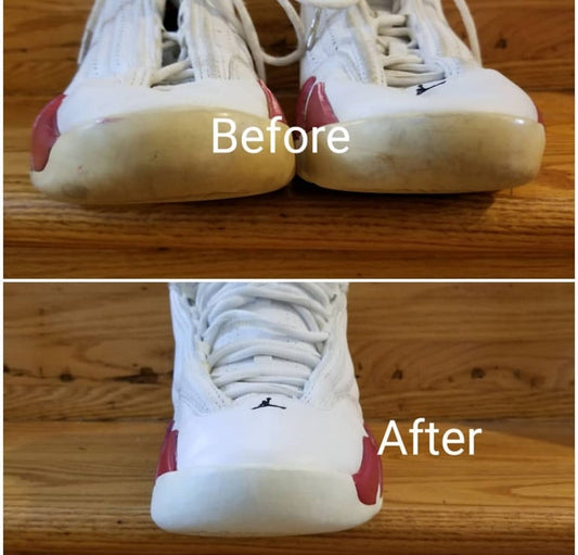 Sole whitening/discoloring